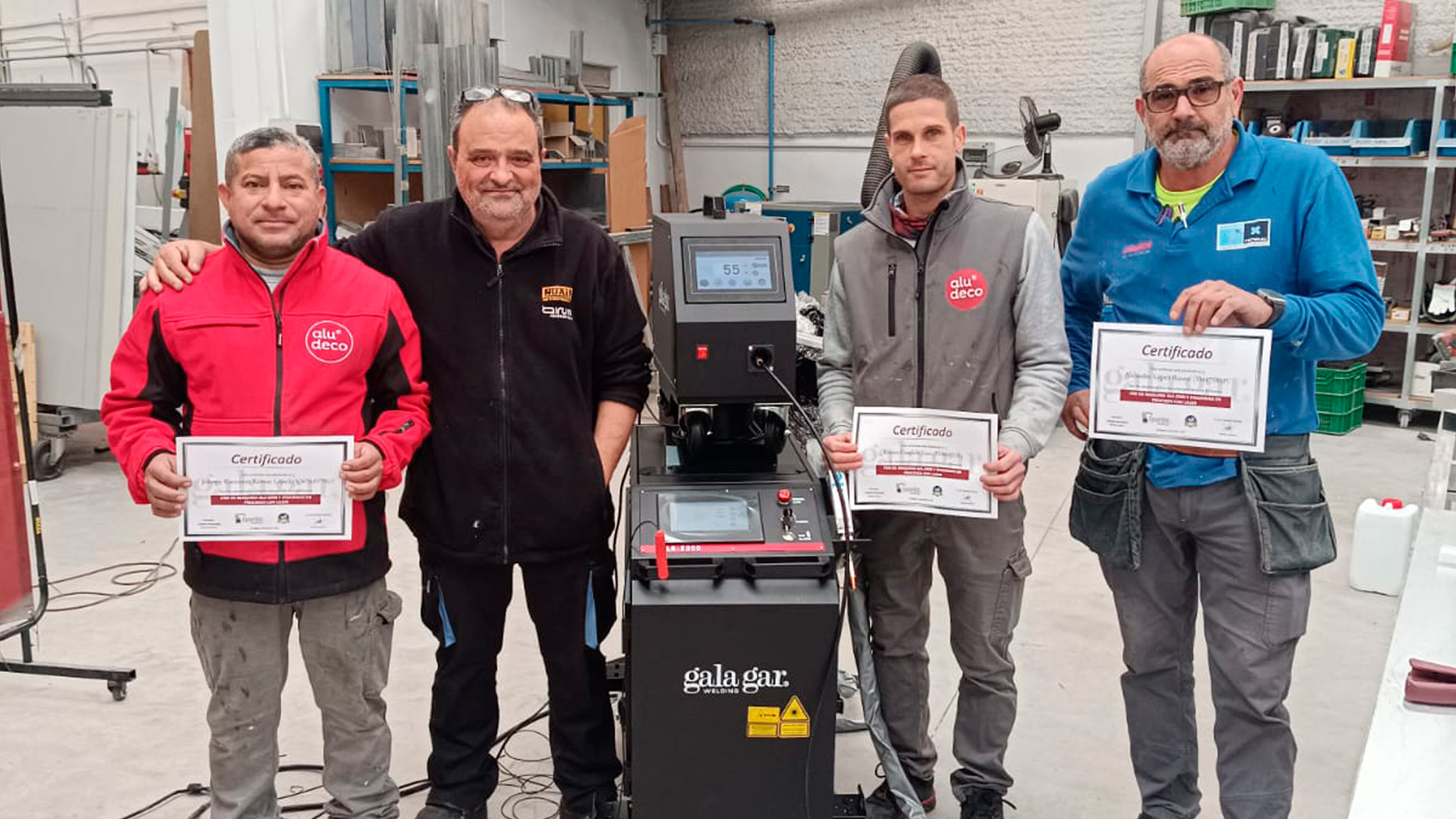 Soldadura Láser Gala Gar – Aludeco carpinteria aluminio Alicante 1