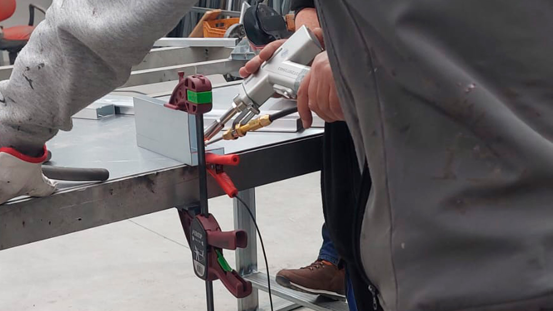 Soldadura Láser Gala Gar – Aludeco carpinteria aluminio Alicante 2